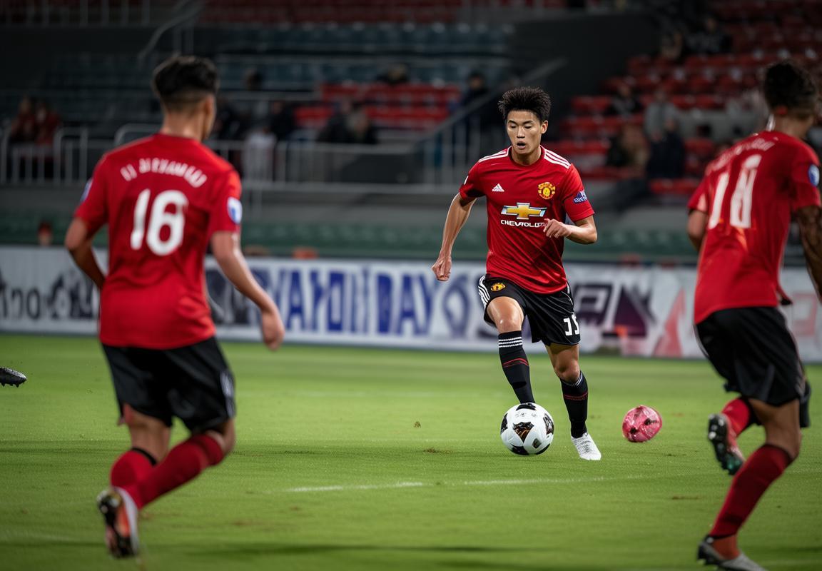 青岛海牛黄皓隽助攻, 中国香港队遭曼联逆转, 比赛悬念十足
